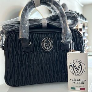 Valentino Orlandi black purse MSRP $199